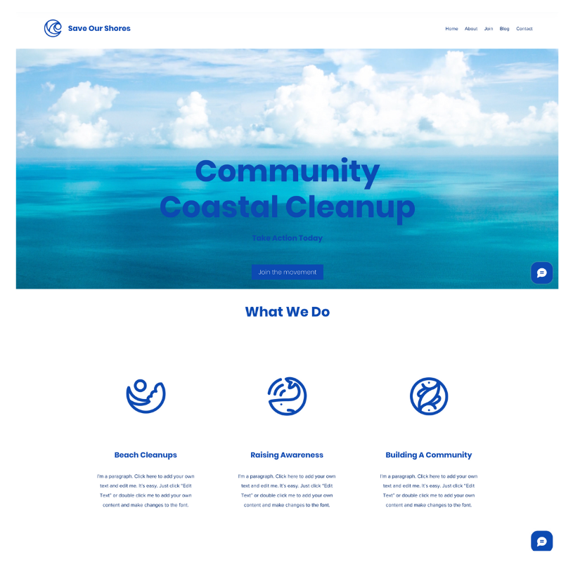 Wix Template-Environmental NGO